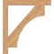 Ekena Millwork Westlake Block Smooth Bracket, Western Red Cedar, 3 1/2"W x 34"D x 38"H BKT04X34X38WTL05SWR - alternate 4